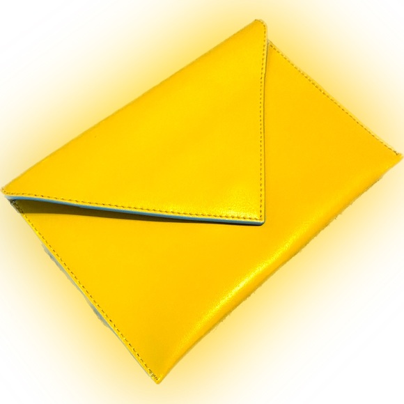 baekgaard yellow envelope clutch - Picture 1 of 5
